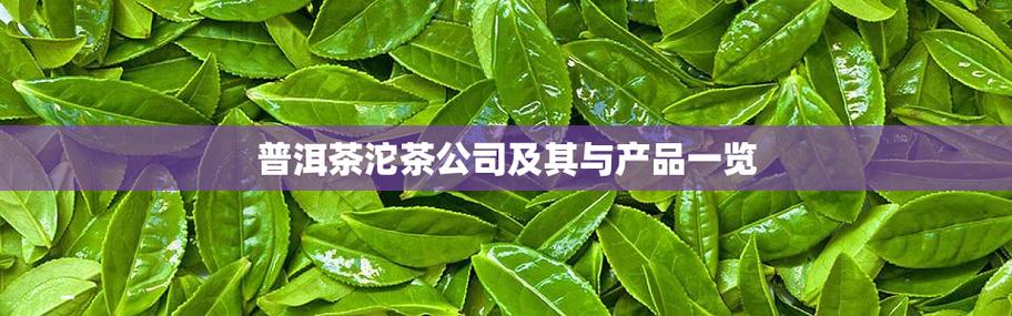 是中国更大的哪个普洱茶上市公司,主要从事普洱茶的牌子种植,加工